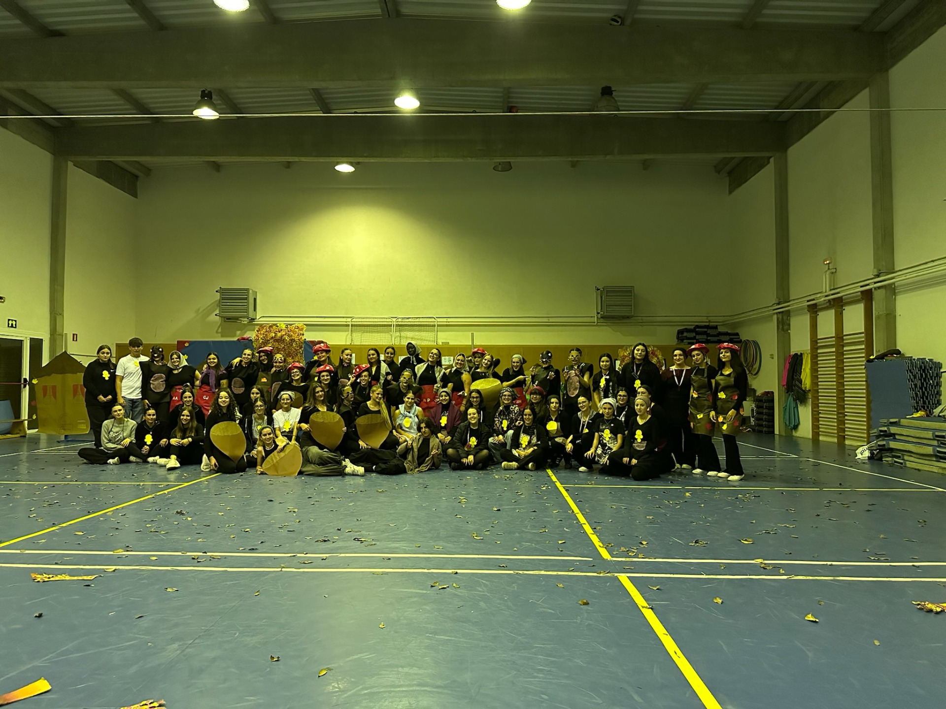 Fotografia de tot l'alumnat.