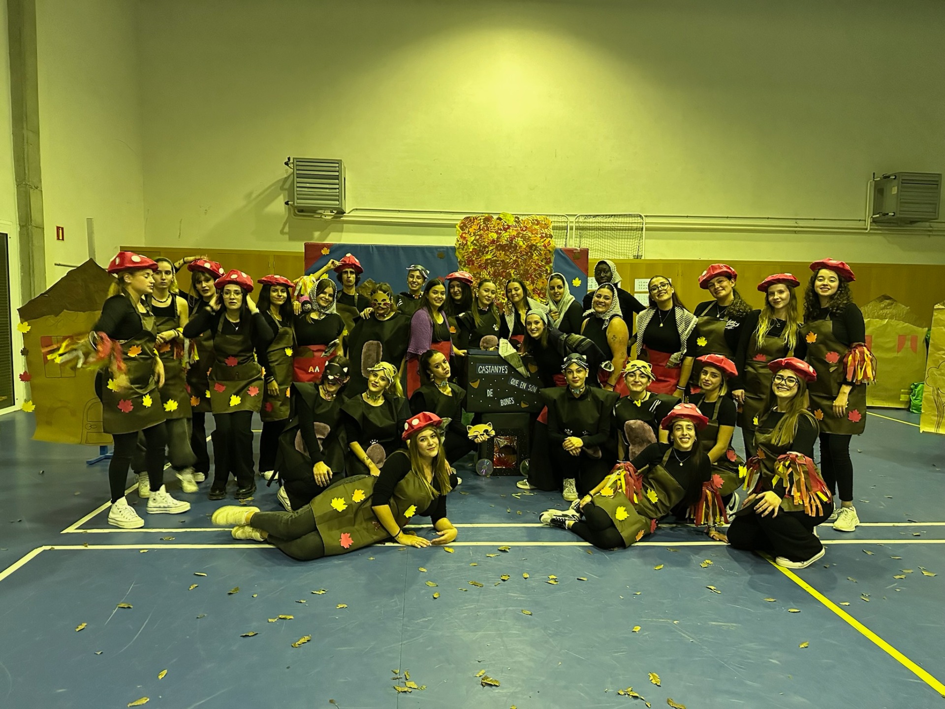 Fotografia de l'alumnat de Grau Superior d'Educació Infantil.