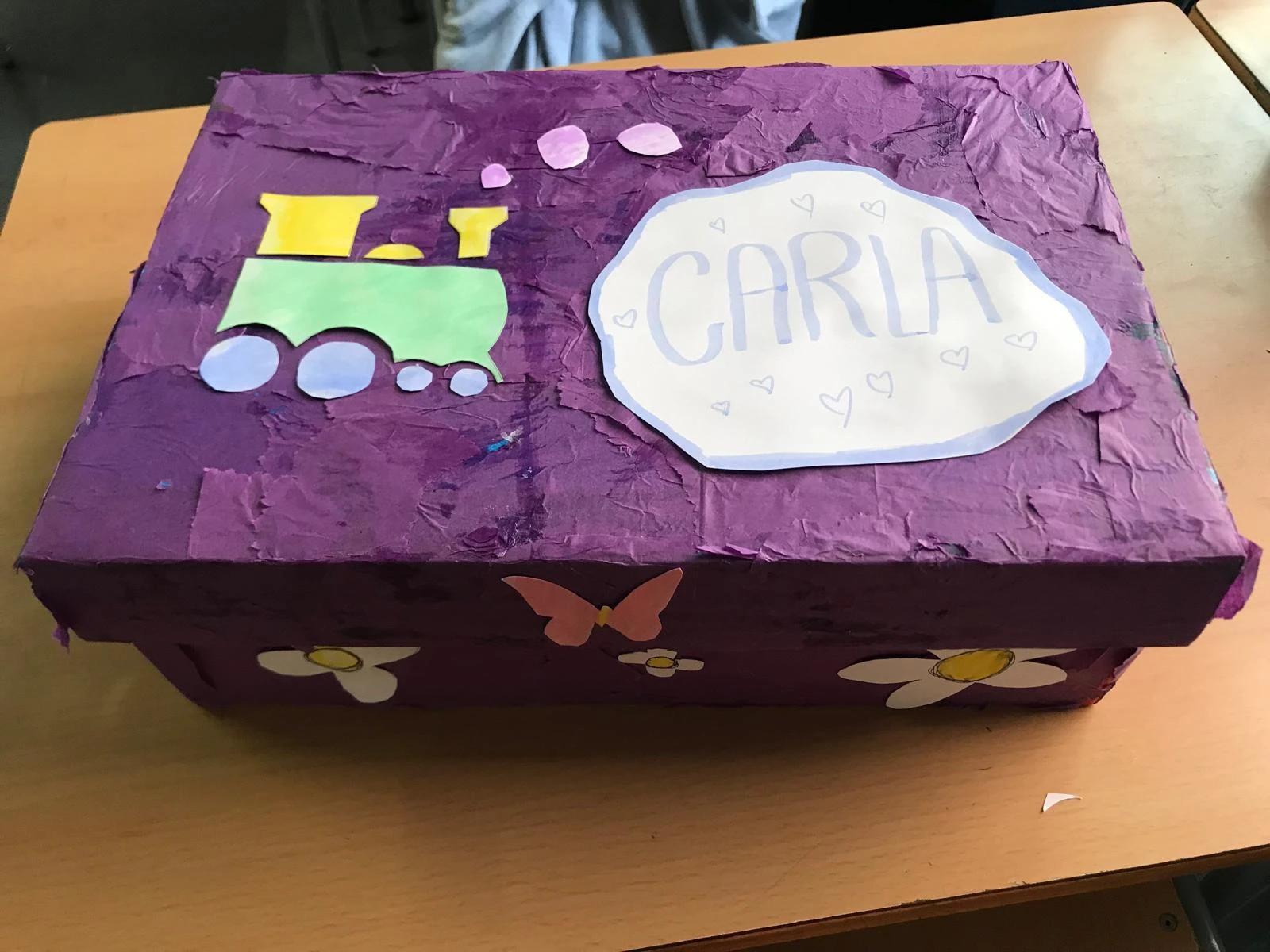 Capsa de l'alumna Carla Jiménez.