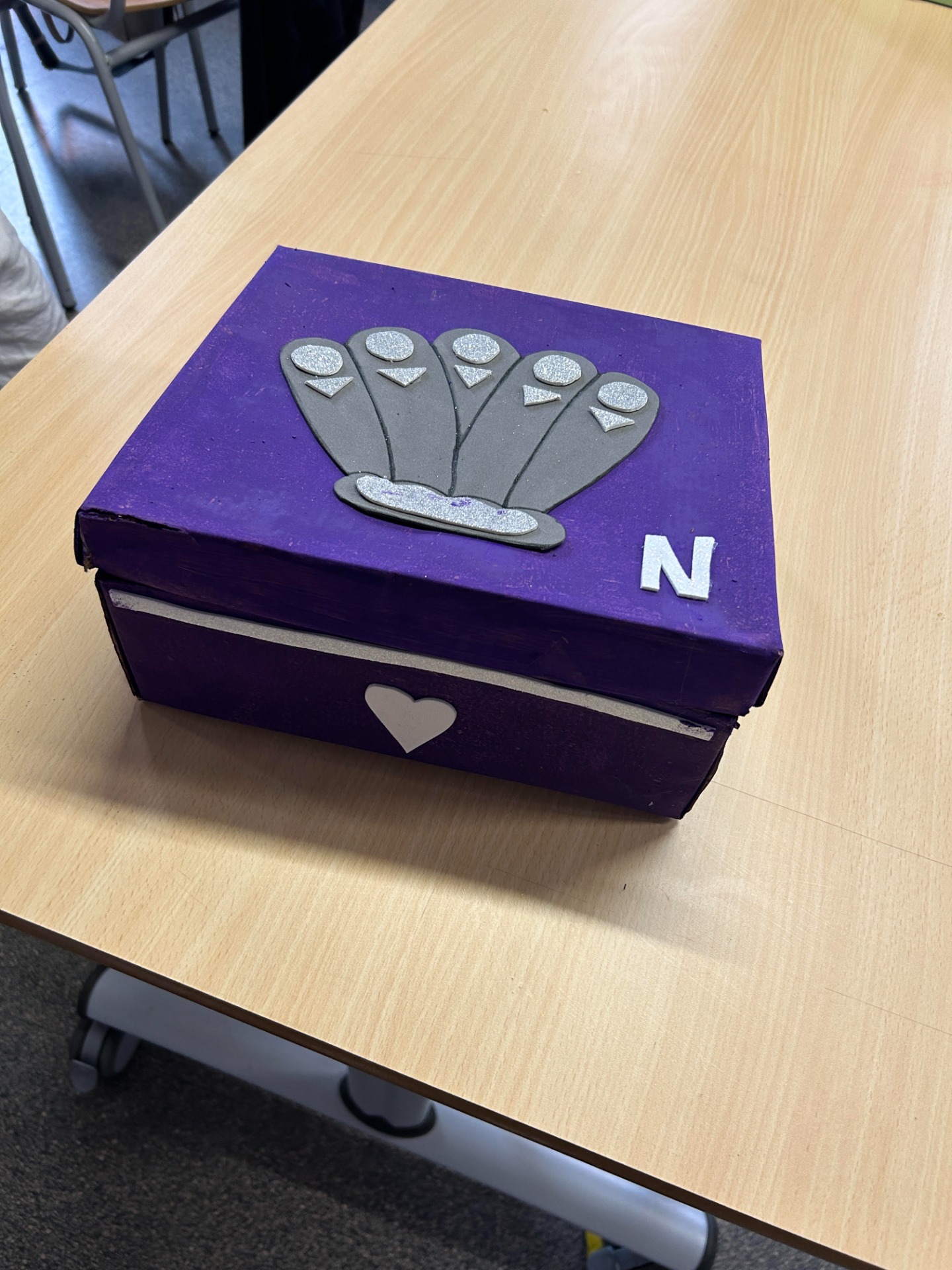 Capsa de l'alumna Nadia Martínez.